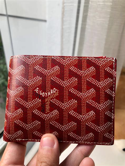 e goyard wallet|goyard men's wallet price 2022.